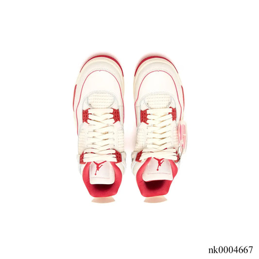 AJ 4 Sierra Red Shoes Sneakers - nk0004667 image 2