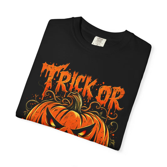 Trick or Treat Unisex Garment-Dyed T-shirt image 2