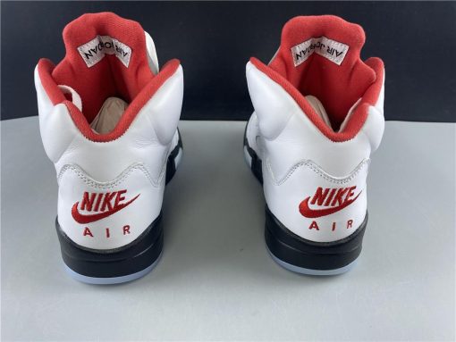 AJ 5 Fire Red Silver Tongue (2020) Shoes Sneakers - nk0000787 image 28