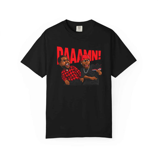 Graphic Print Unisex Garment-Dyed T-shirt - POD0035 image 0