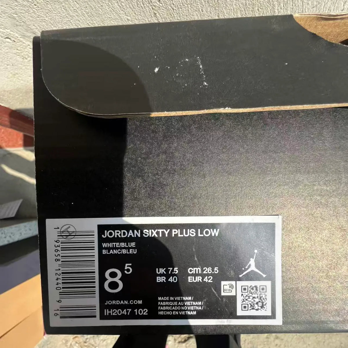 Jordan Sixty Plus Low Goes “True Blue” Shoes Sneakers – nk0005543