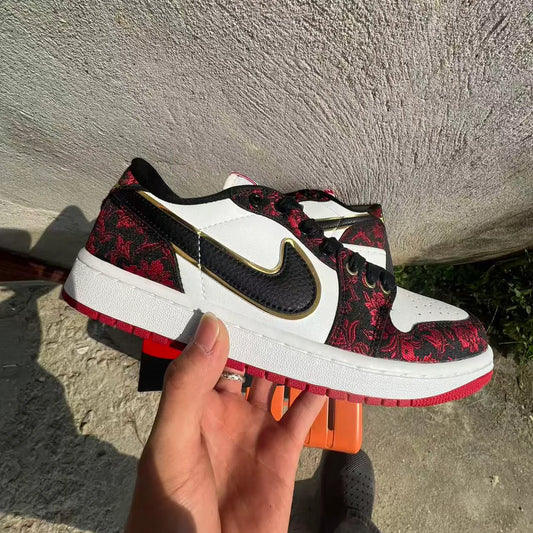 AJ 1 Retro Low OG "Garden"/Last Dance At The Garden Shoes Sneakers – nk0005552