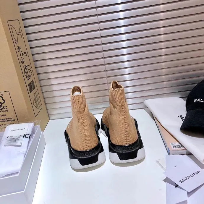 BLCG Speed 2.0 Recycled Knit Beige White Black Shoes Sneakers - bl0000012 image 6