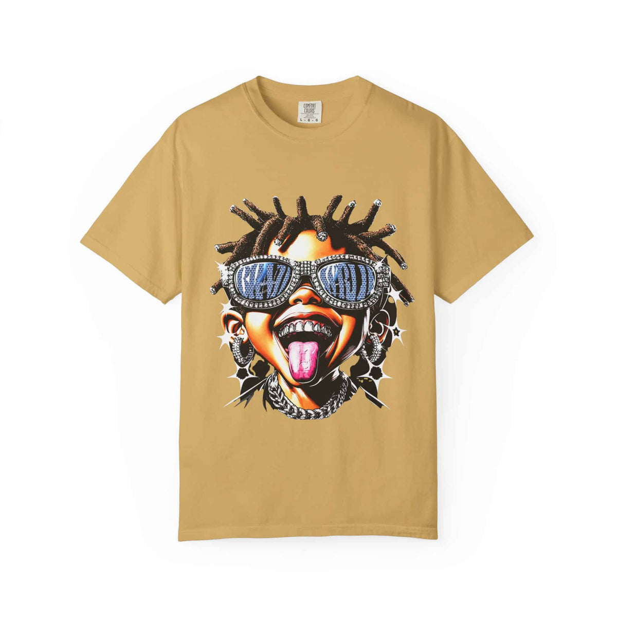 Diamond Drip Unisex Garment-Dyed T-shirt image