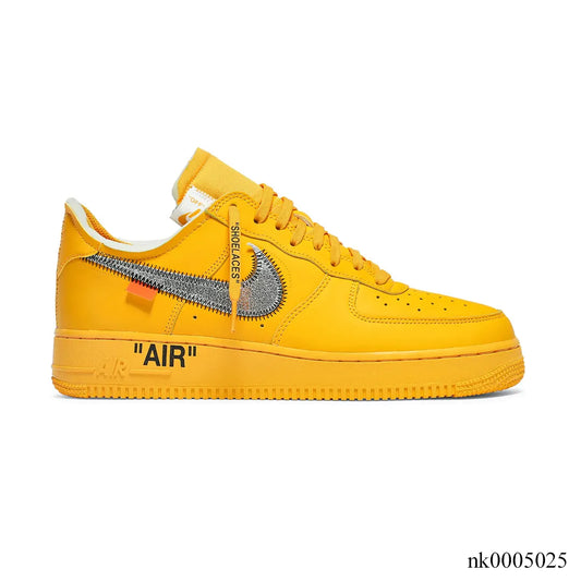 AF 1 Low OW ICA University Gold Shoes Sneakers - nk0005026 image 0