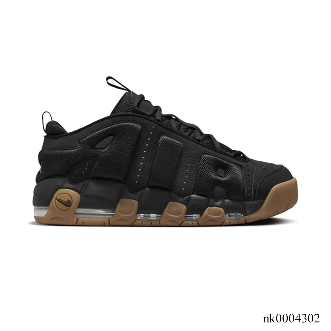 Air More Uptempo Low Black/Gum Shoes Sneakers - nk0004302 image