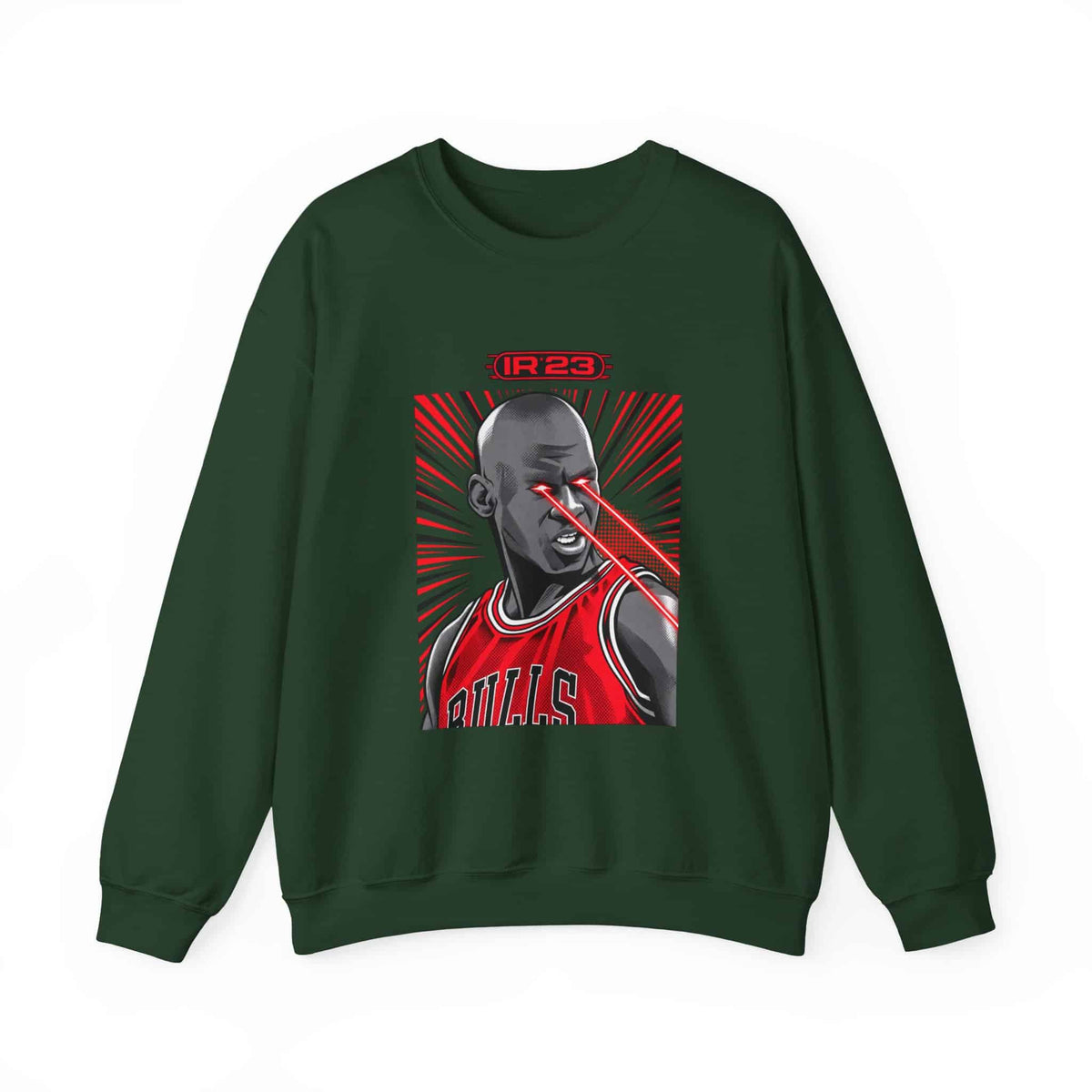 Graphic Print Crewneck Sweatshirt - POD0032 image 16