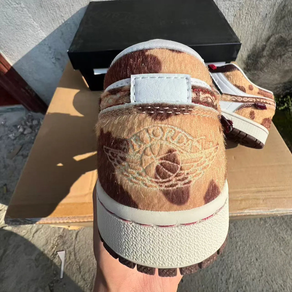 AJ 1 Low SE Year of the Horse Shoes Sneakers – nk0004780 image 7
