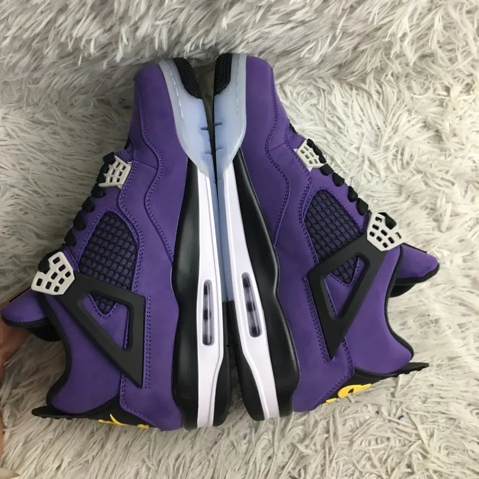 AJ 4 Lakers/ Lakershow Shoes Sneakers - nk0004535 image 7