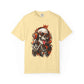 Neon Skull DJ Unisex Garment-Dyed T-shirt image