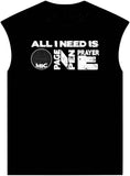 ALL_I_NEED_IS Unisex Garment-Dyed Muscle Tee image 0