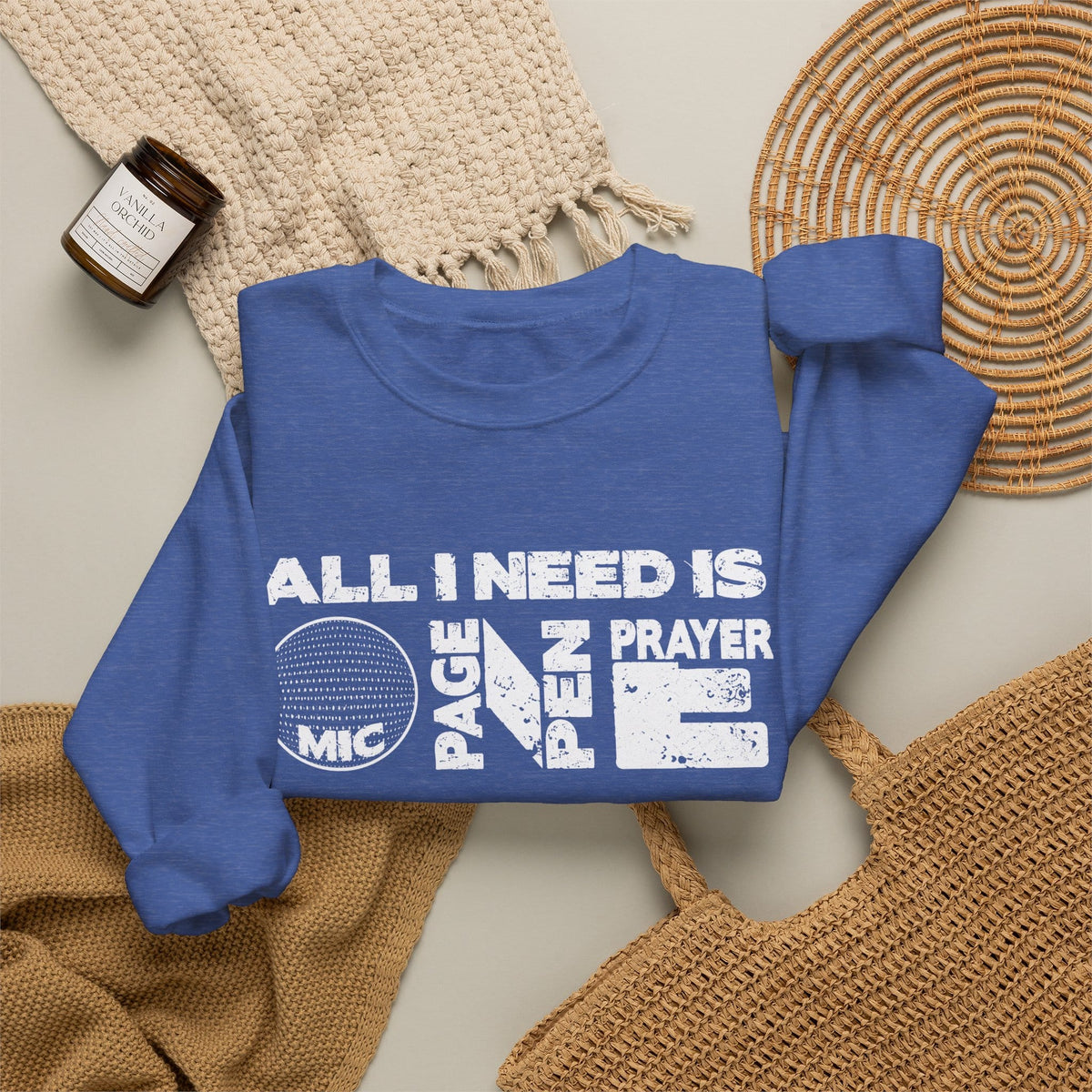 ALL_I_NEED_IS Crewneck Sweatshirt image 7