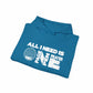 ALL_I_NEED_IS Hooded Sweatshirt image 19