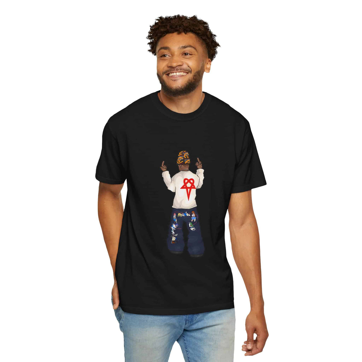 Rebel Attitude Unisex Garment-Dyed T-shirt image 5