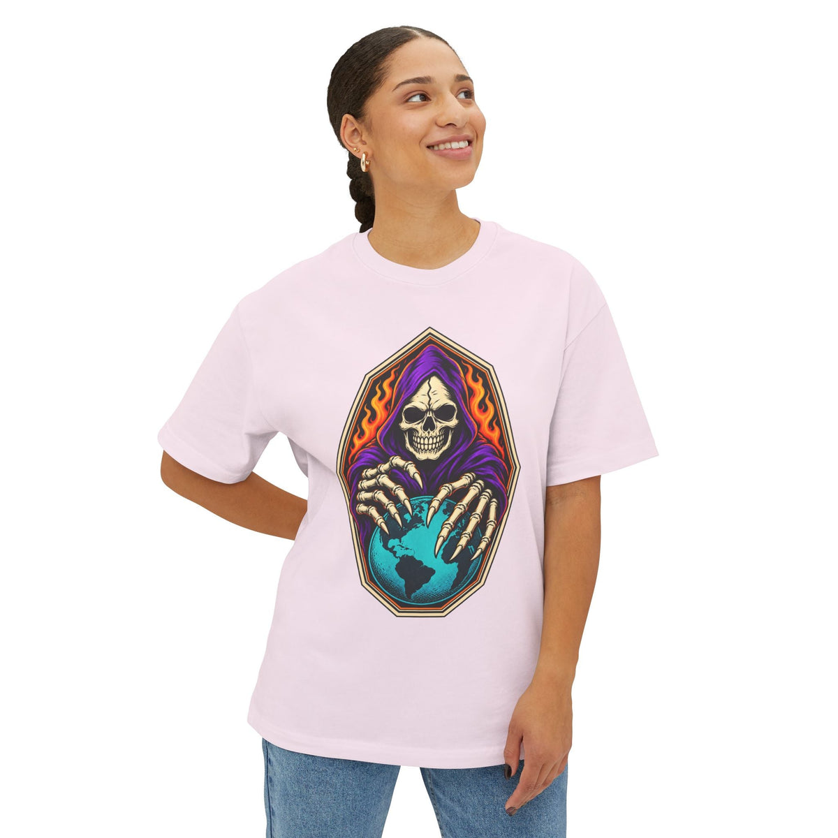 Soul Keeper Unisex Oversized Boxy Tee image 7