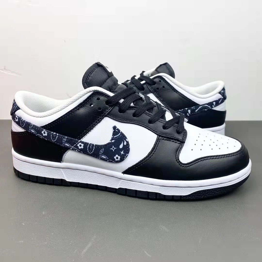 Dunk Low Black Paisley Shoes Sneakers - nk0001836 image 2