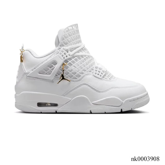 [Premium] AJ 4 NET White Shoes Sneakers – nk0003908 image 0