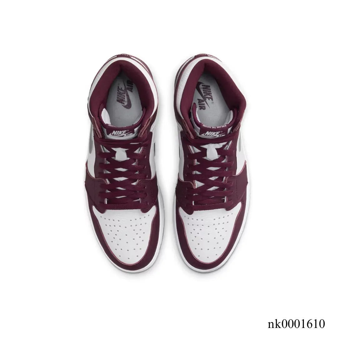 AJ 1 High OG Bordeaux Shoes Sneakers - nk0001610 image 3