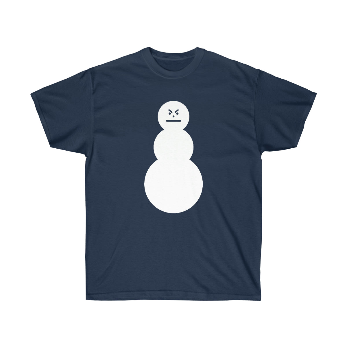 Jeezy Snowman Men T-Shirt - Navy, 2XL image