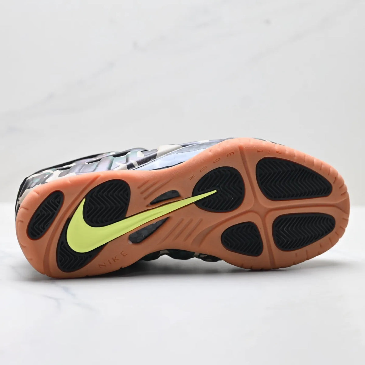 Air Foamposite Pro Green Camo Shoes Sneakers - nk0004975 image 7