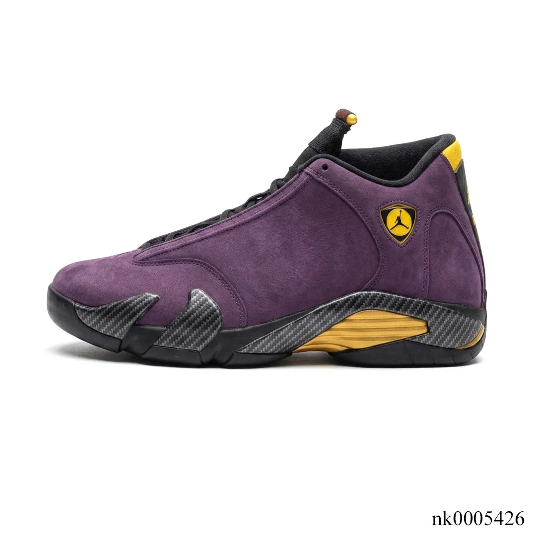 AJ 14 “Purple Ferrari” / “Night Purple” Player Exclusive (PE) Shoes Sneakers - nk0005426 image 1