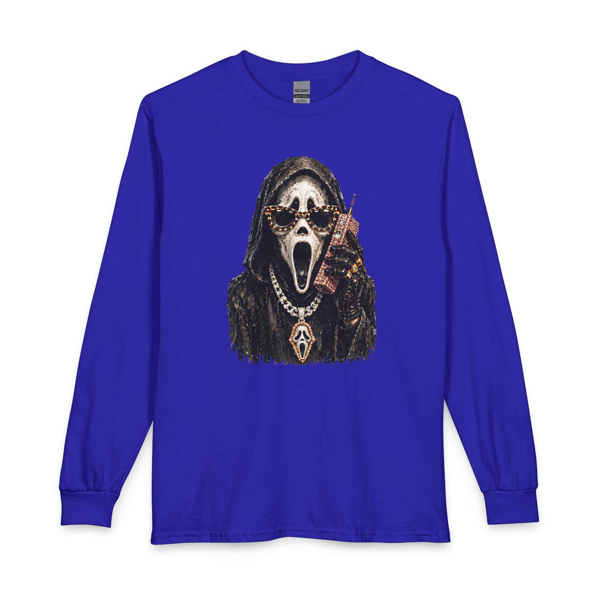 Halloween Ghostface Long Sleeve T-Shirt image