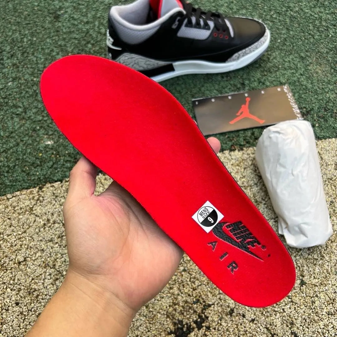 AJ 3 Black Cement 2024 Shoes Sneakers - nk0003883 image 12