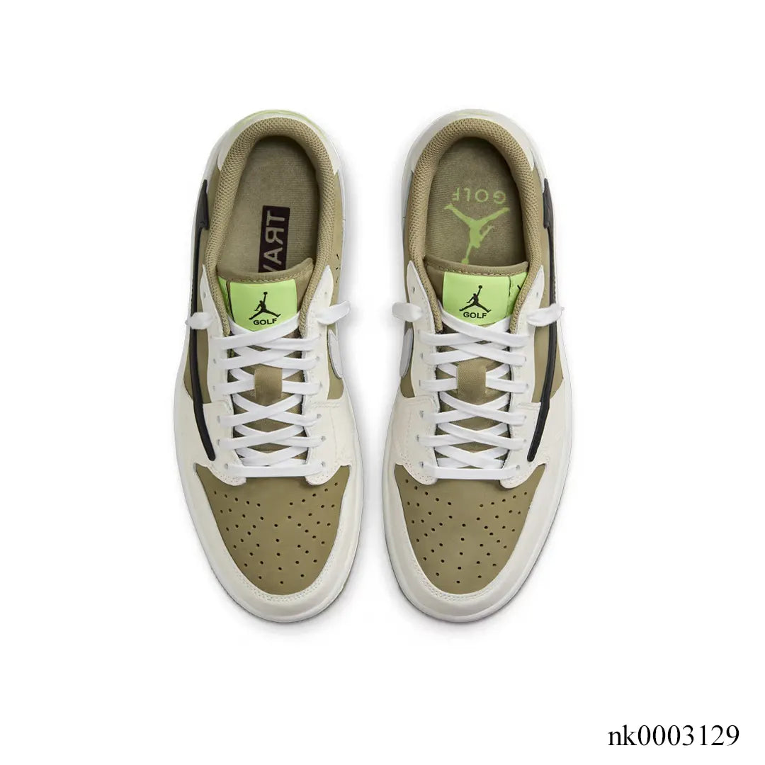 Travis Scott x AJ 1 Low Golf Neutral Olive Shoes Sneakers – nk0003129 image 3