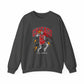Graphic Print Crewneck Sweatshirt - POD0038 image