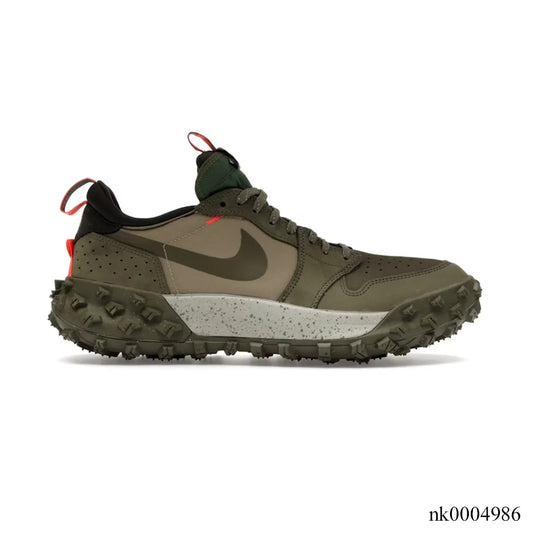 AJ 1 Low Element GoreTex Medium Olive Shoes Sneakers - nk0004986 image 0