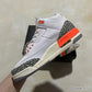 AJ 3 Georgia Peach Shoes Sneakers - nk0003835 image 7