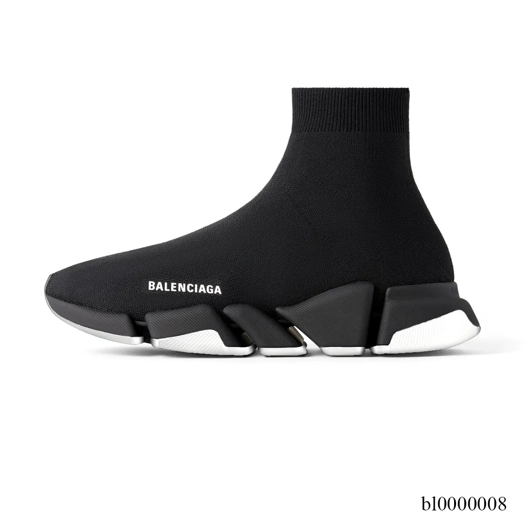 BLCG Speed 2.0 Recycled Knit Black White Shoes Sneakers – bl0000008 image 1