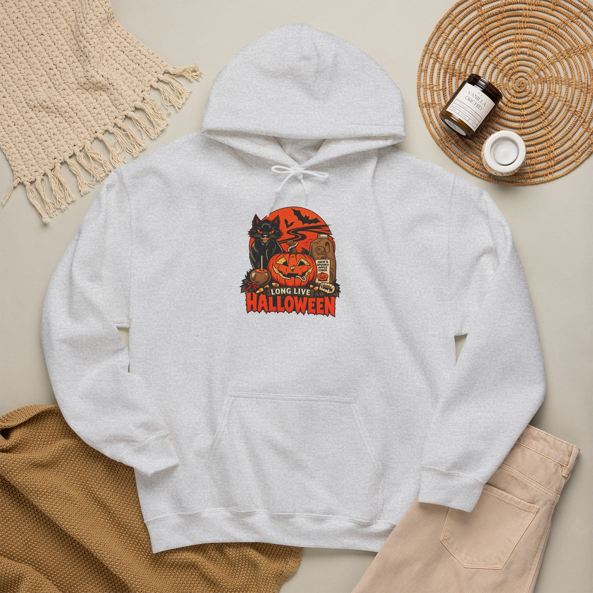 Midnight Cat Hooded Sweatshirt image 109