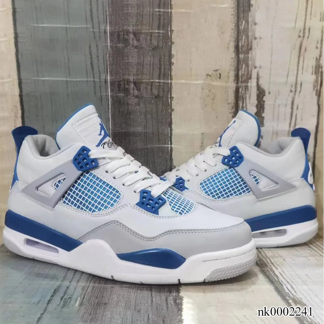 AJ 4 Retro Military Blue Shoes Sneakers - nk0002241 image 7