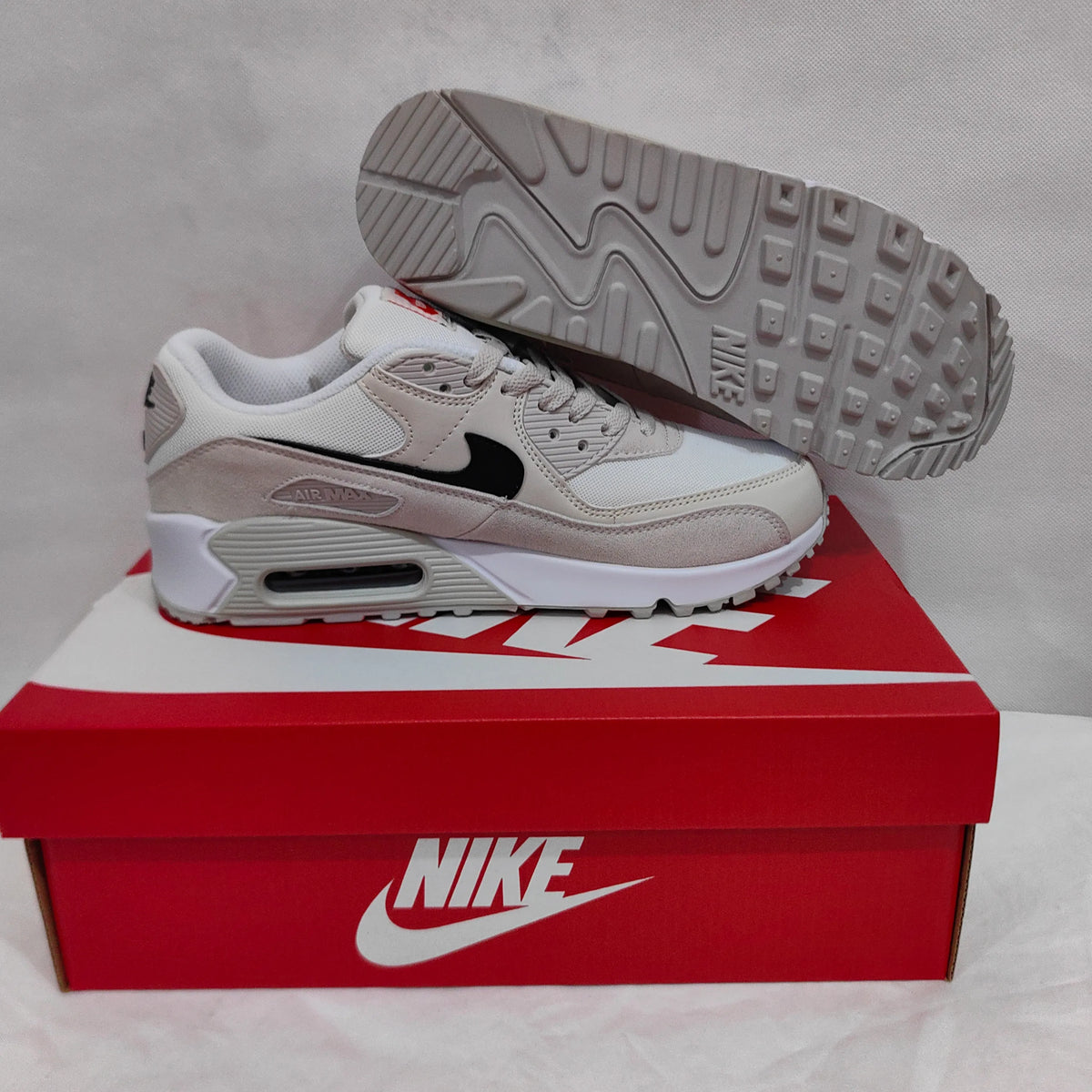 AM 90 'Light Bone' Shoes Sneakers – nk0005025 image 9