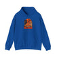 Midnight Cat Hooded Sweatshirt - 2XL, Royal image