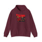 Graphic Print Hooded Sweatshirt - POD0035 image