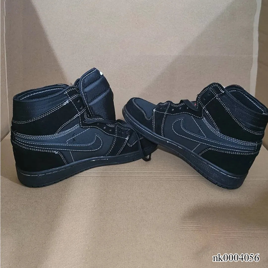 Travis Scott x AJ 1 High Black Phantom Shoes Sneakers - nk0004056 image 6