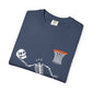 Halloween Basketball Skeleton Unisex Garment-Dyed T-shirt image 102