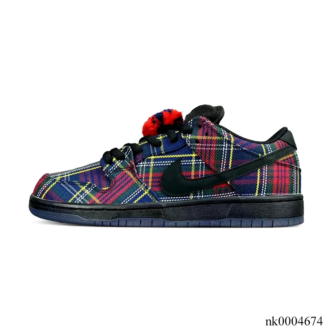 Nardwuar x Dunk Low SB Pro Tartan Shoes Sneakers - nk0004674 image 1