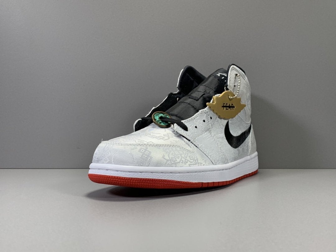 AJ 1 Mid SE Fearless Edison Chen CLOT Shoes Sneakers - nk0000056 image 4