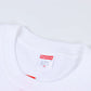 SUP Box Logo Zebra Blue Print T-Shirt in White - 515 - spm0000515 image 2