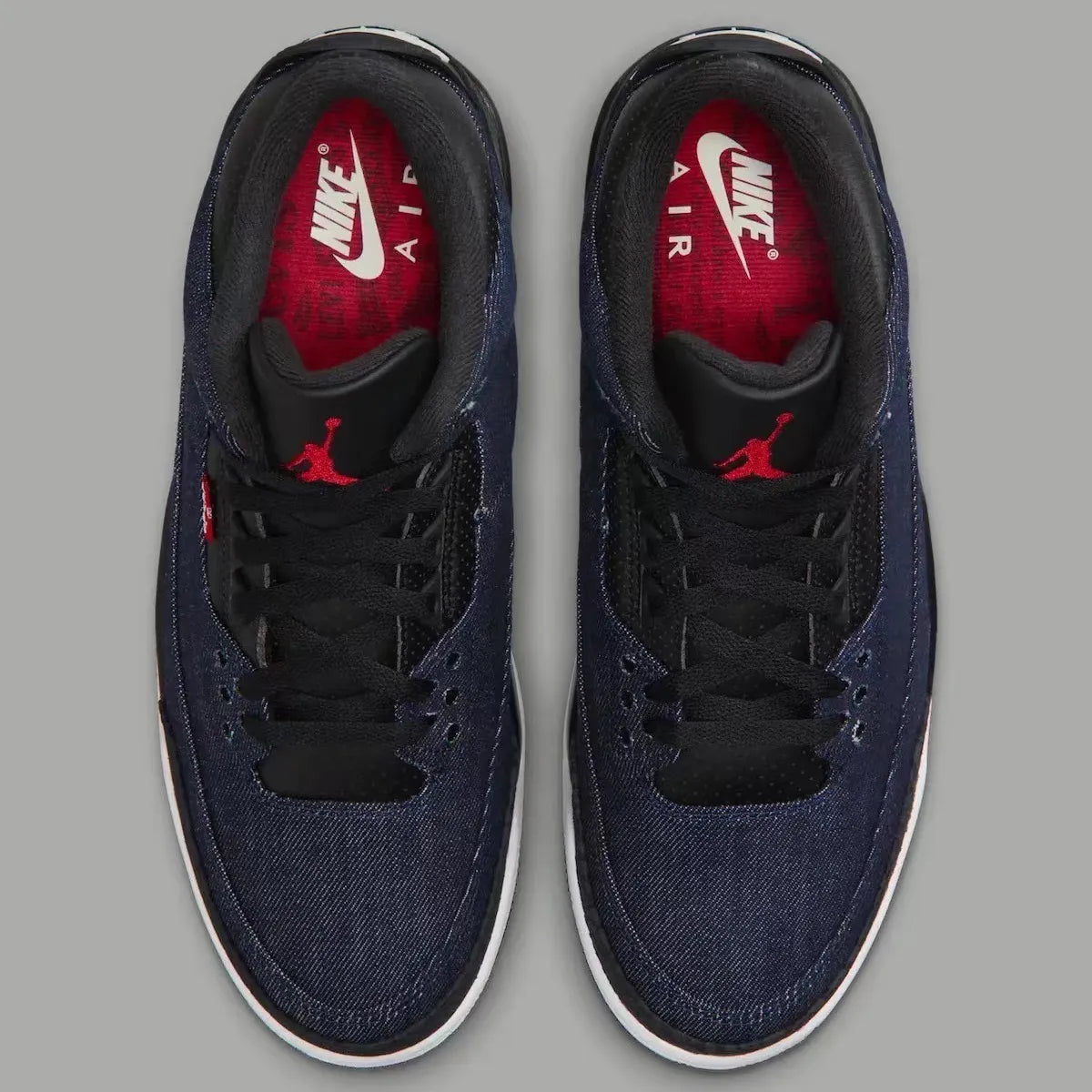 Levi's x AJ 3 Indigo Shoes Sneakers – nk0005024 image 9