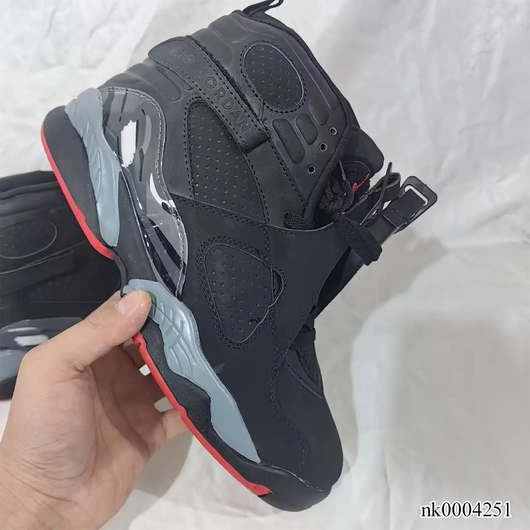 AJ 8 Retro Black Cement Shoes Sneakers - nk0004251 image 2