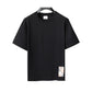 BUR Check Label T-Shirt in Black - 383 - bbr0000383 image 0