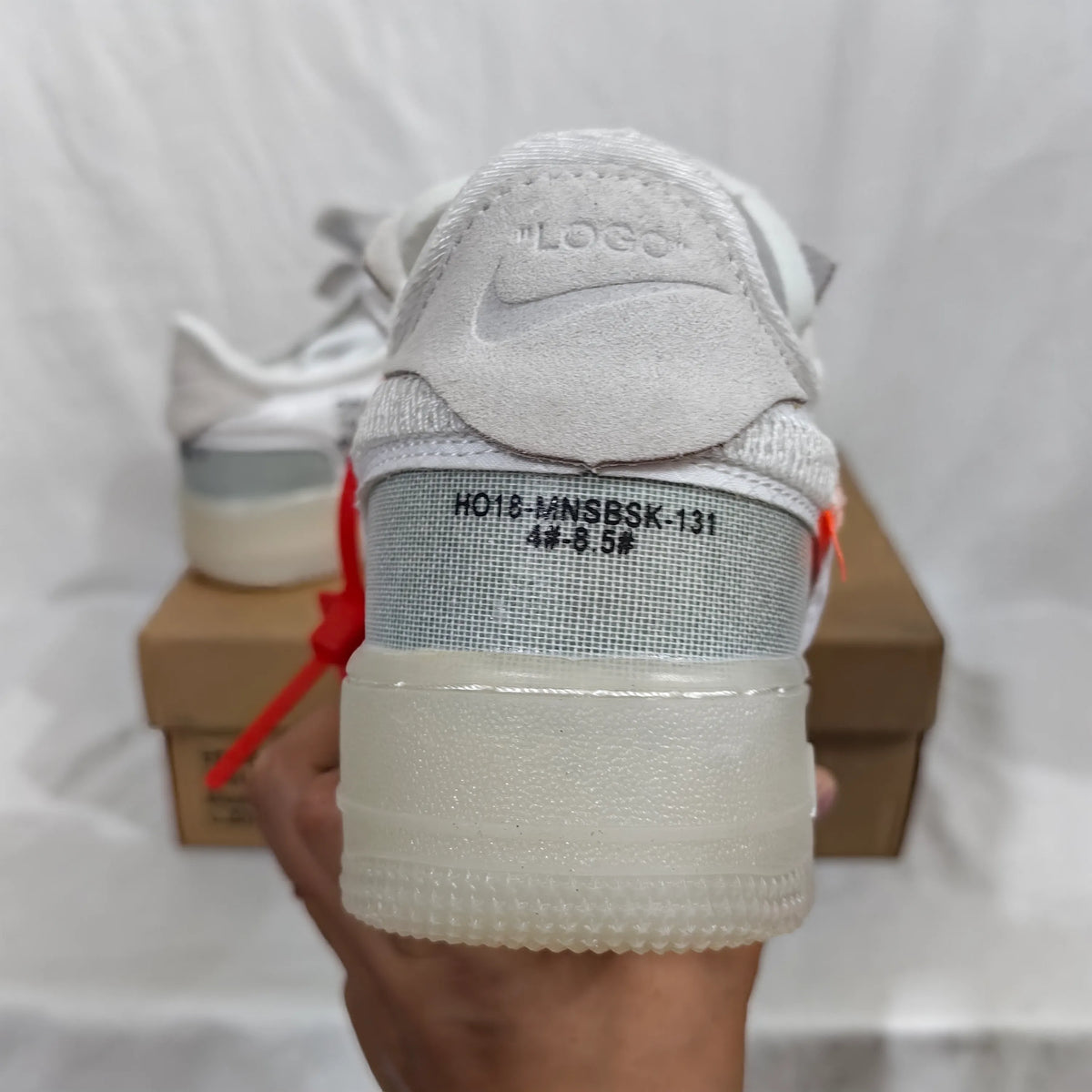 OW x AF 1 Low The Ten Shoes Sneakers – nk0000002 image 6