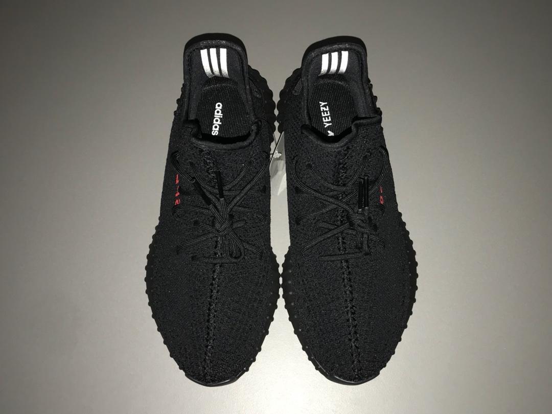 YzY Boost 350 V2 Black Red Shoes Sneakers - ad0000012 image 14