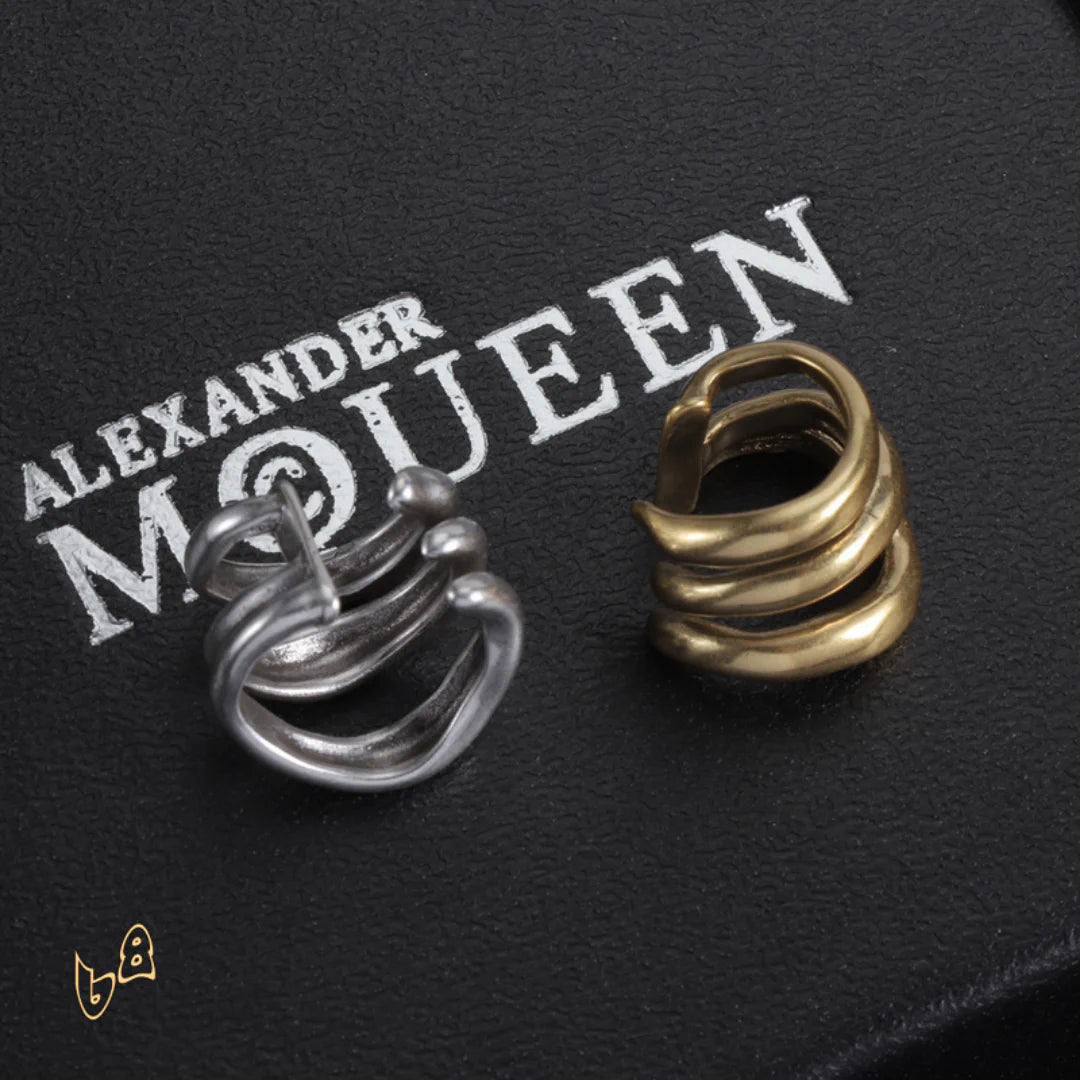 McQueen Multi Hoop Ear Cuffs - MCQ0018 image 4