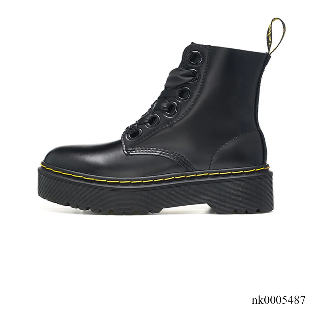 Dr. Martens Molly Leather Platform Boots Shoes Sneakers - nk0005487 image 1