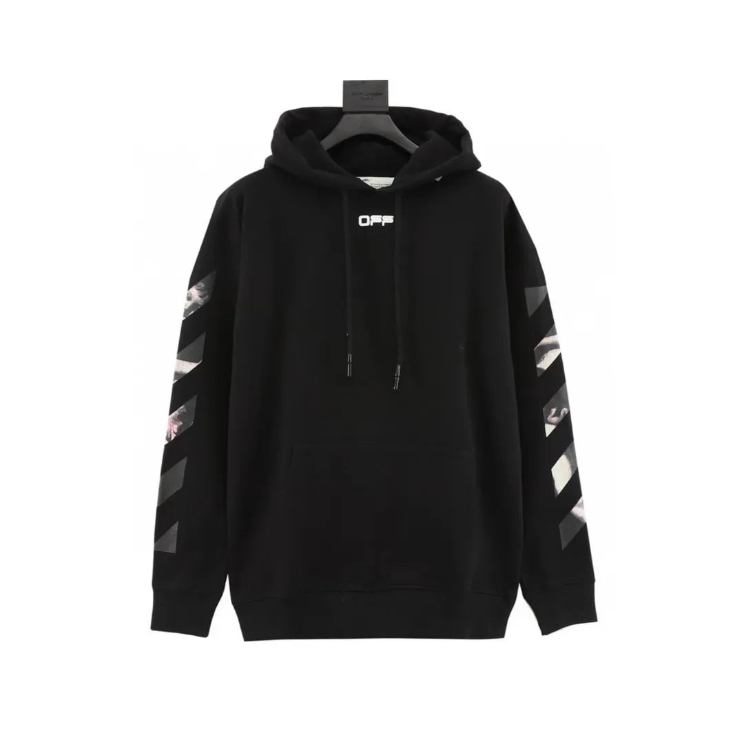 OW Caravaggio Arrows Hoodie in Black - 342 - owf0000342 image 0